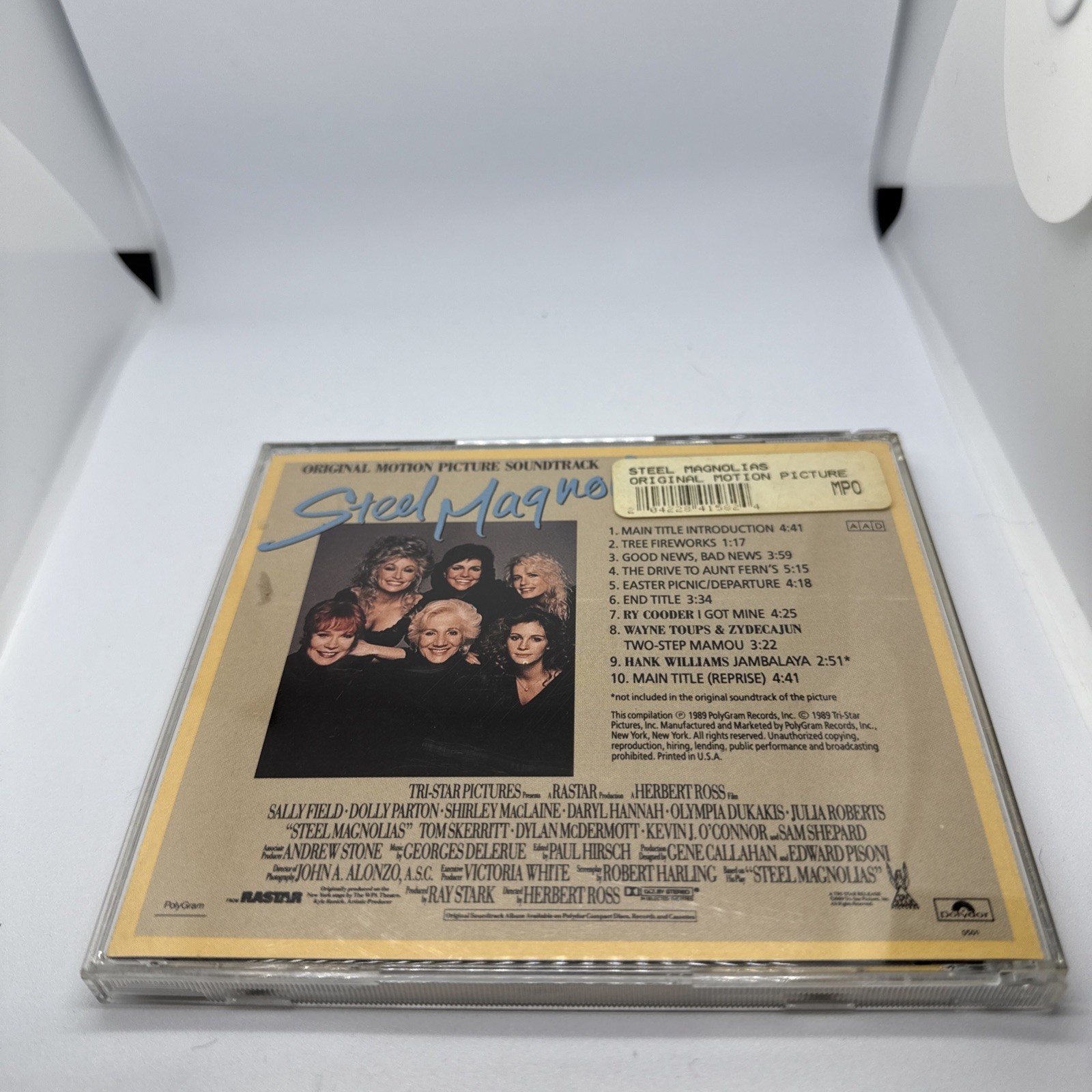 Steel Magnolias Original Motion Picture Soundtrack CD – 1989 Polygram Records