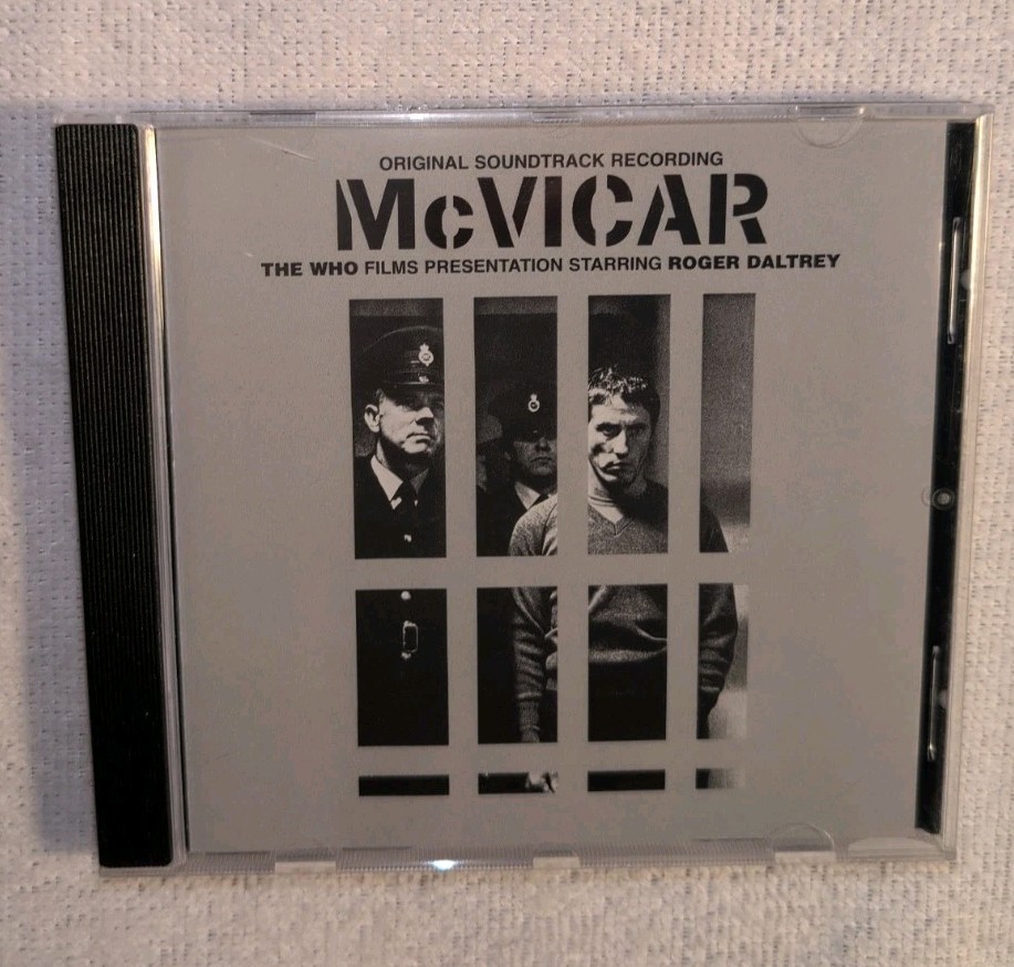 ROGER DALTREY 🔷 McVICAR SOUNDTRACK CD 🔷 1996 POLYDOR GERMAN PRESS 🔷THE WHO